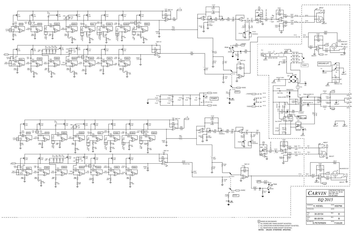 carvin eq 2015 schematic