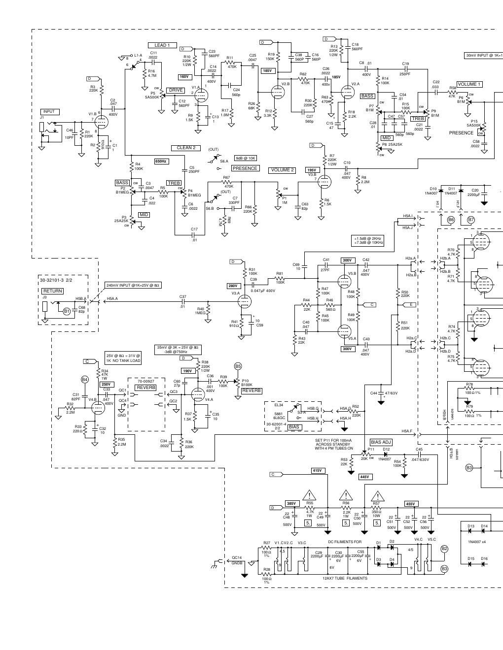 carvin legacy vl100 vl212 schematic