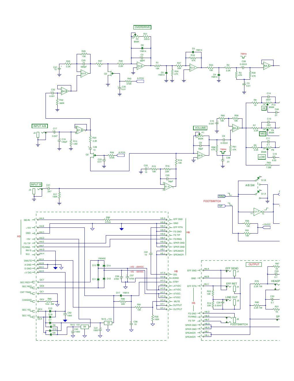 carvin sx 100 200 schematic