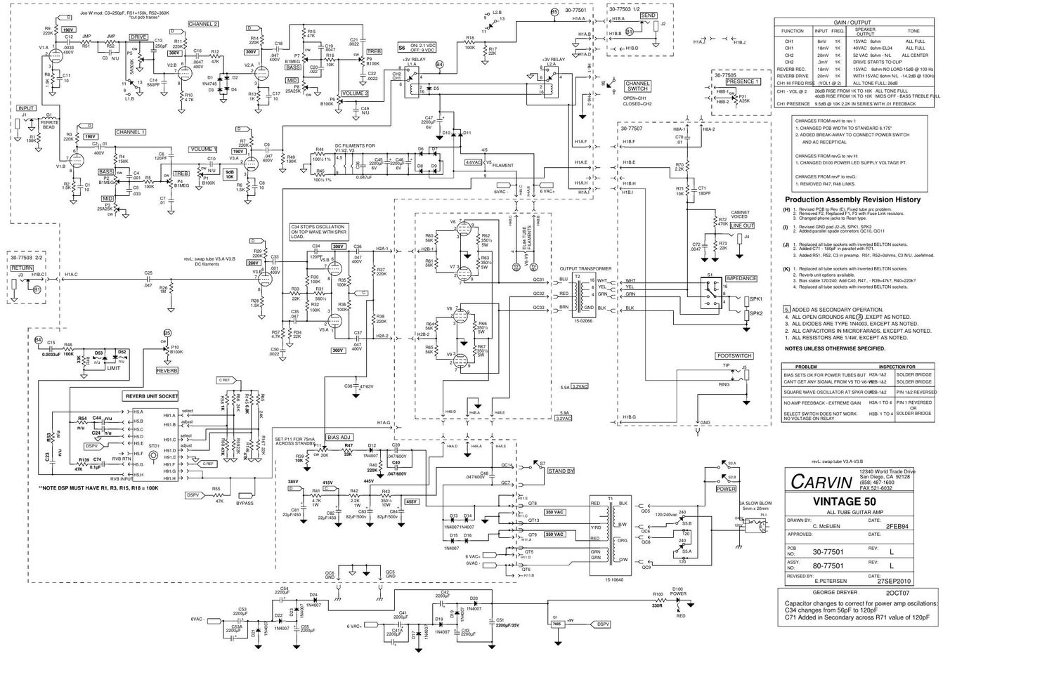 carvin vintage 50 rev l schematic