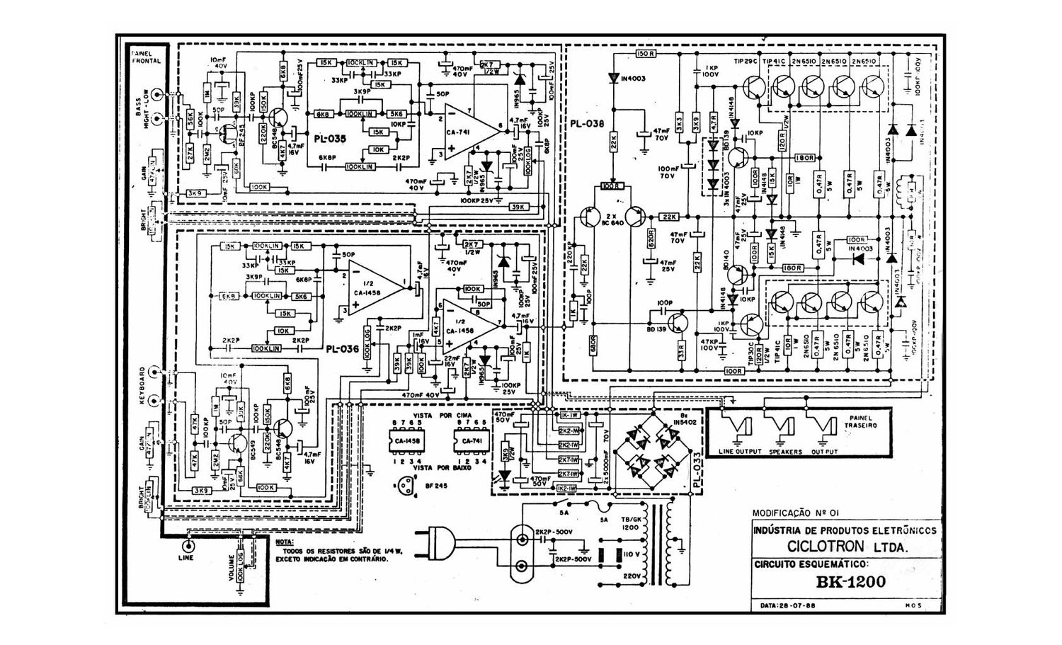 ciclotron bk 1200