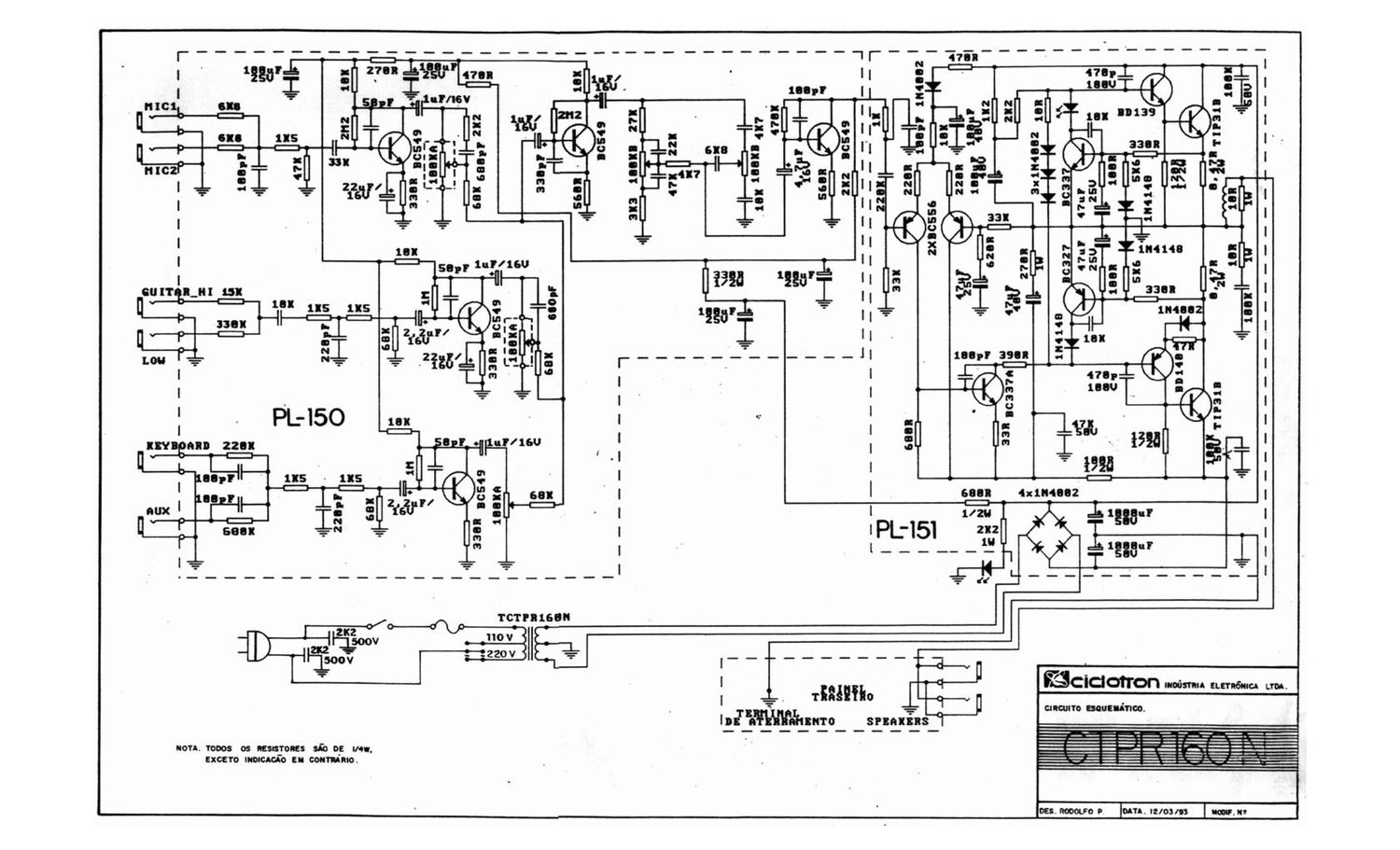 ciclotron ctpr 160 n