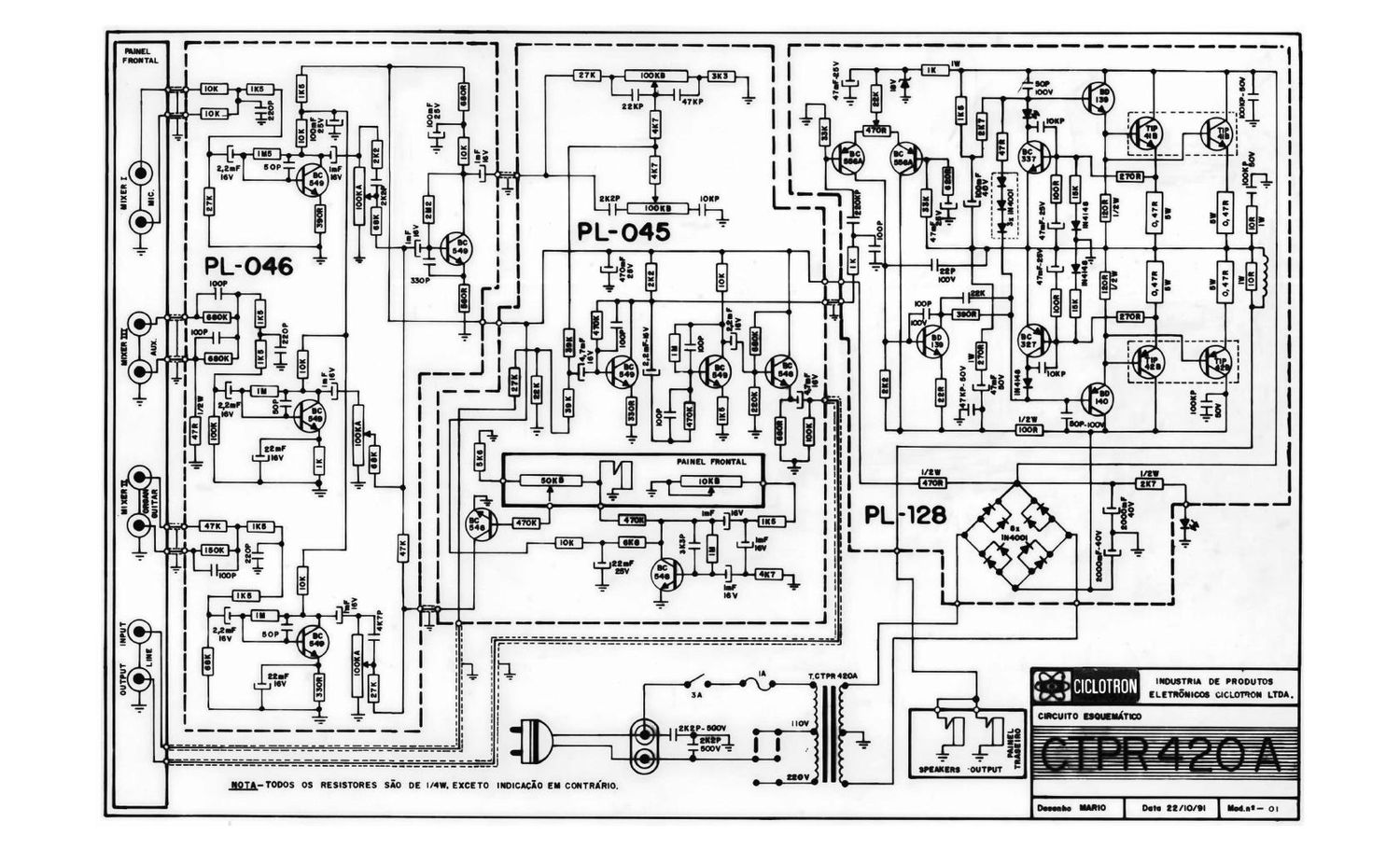 ciclotron ctpr 420 a