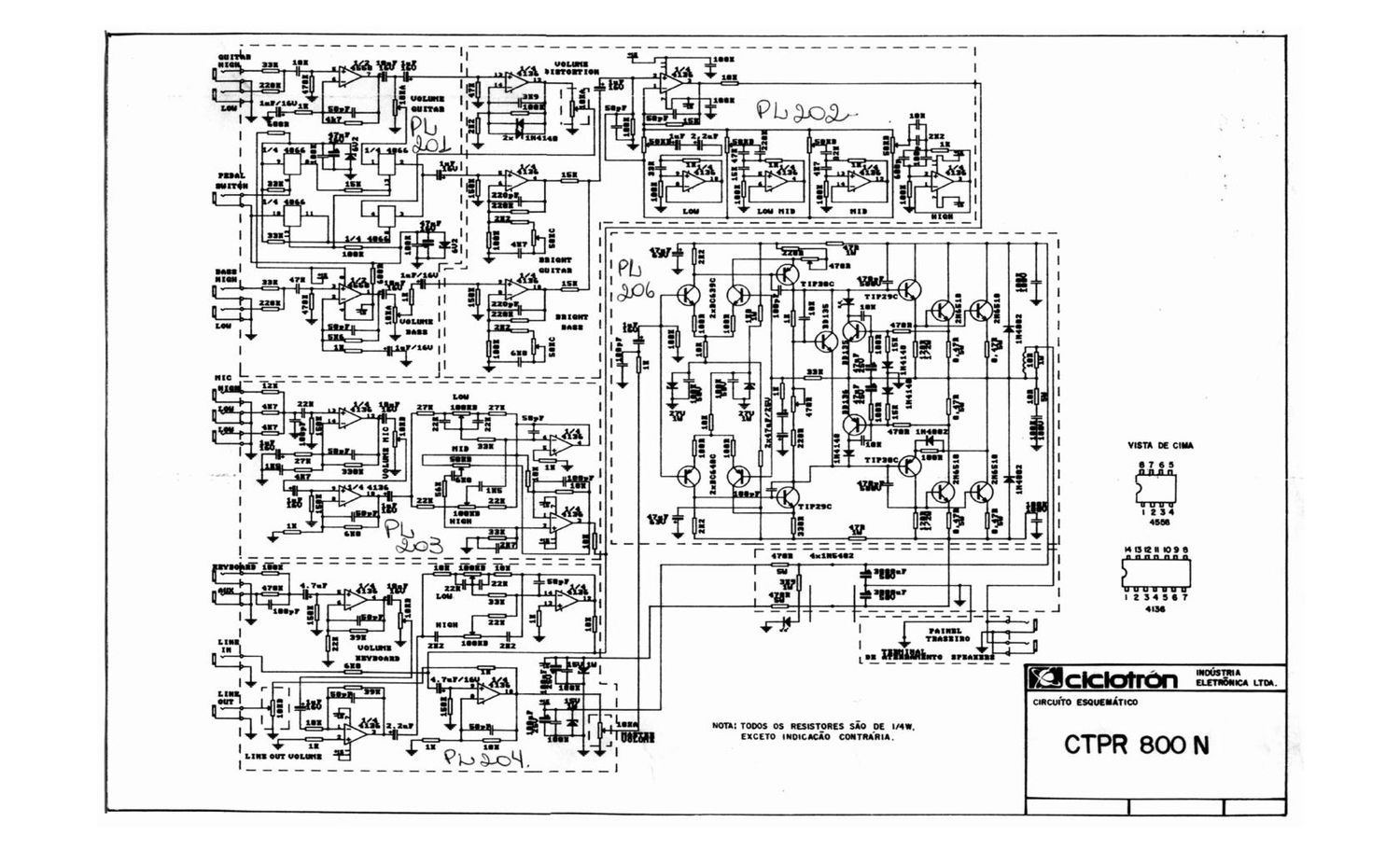 ciclotron ctpr 800 n