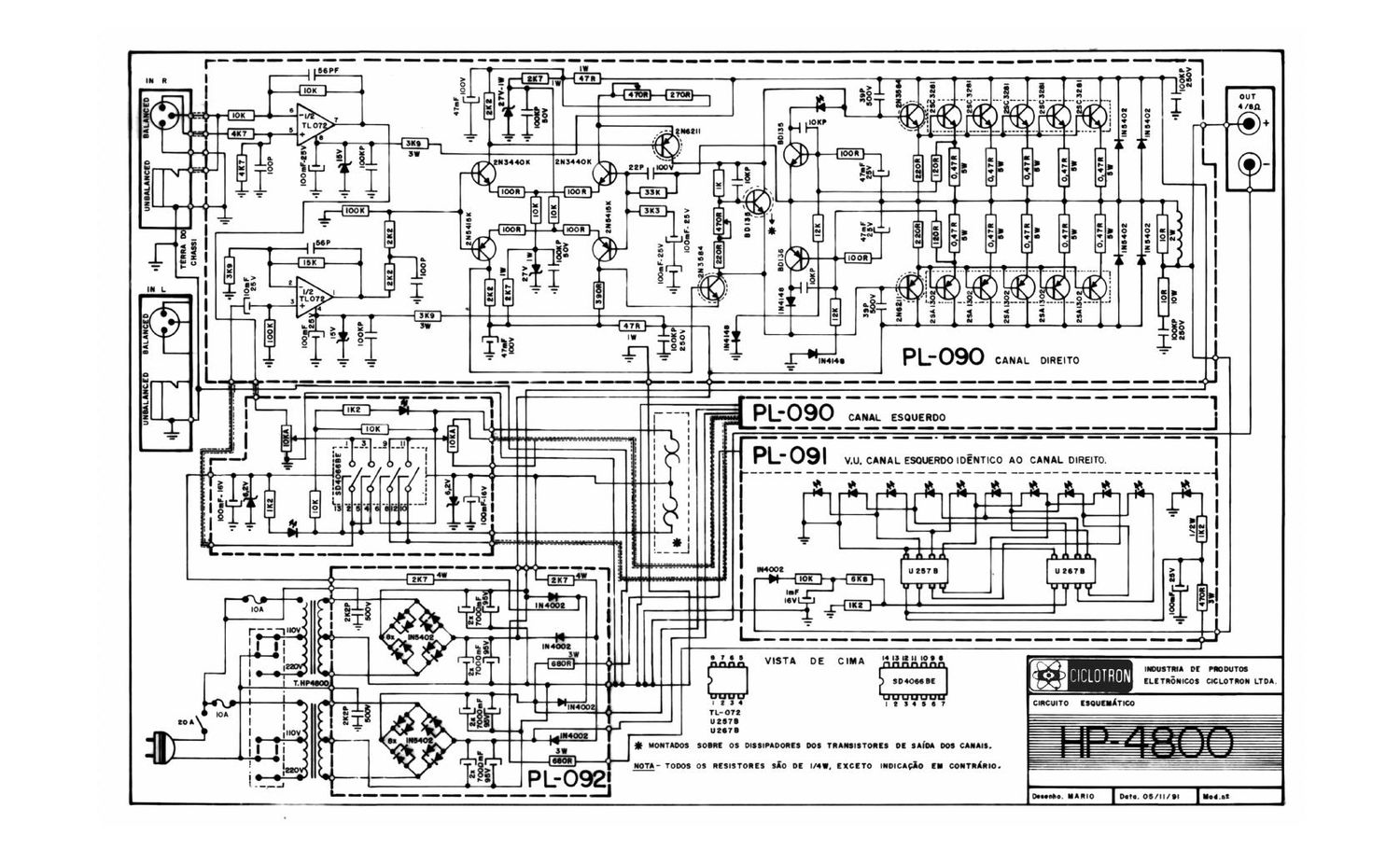 ciclotron hp 4800