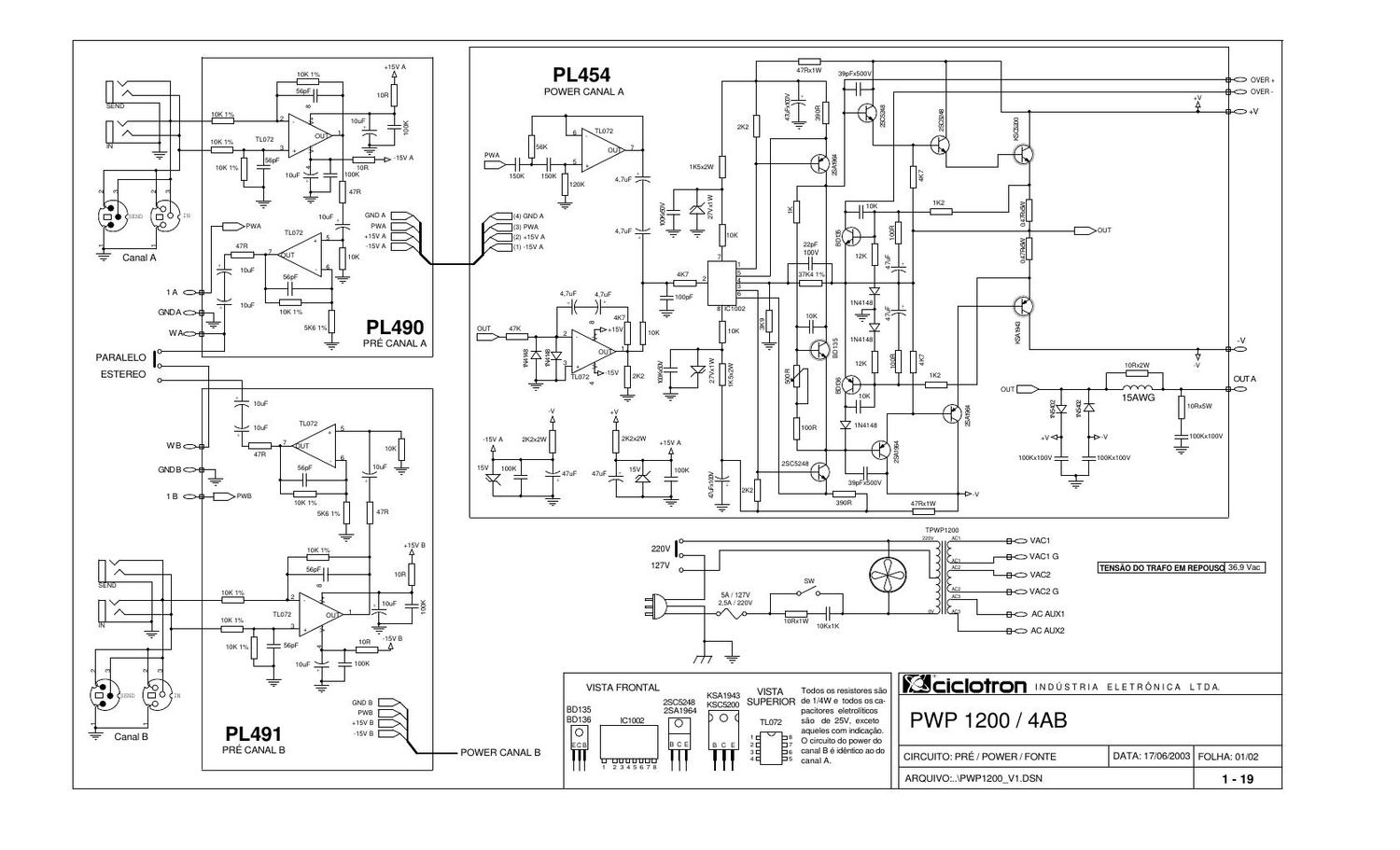 ciclotron pwp 1200 4ab