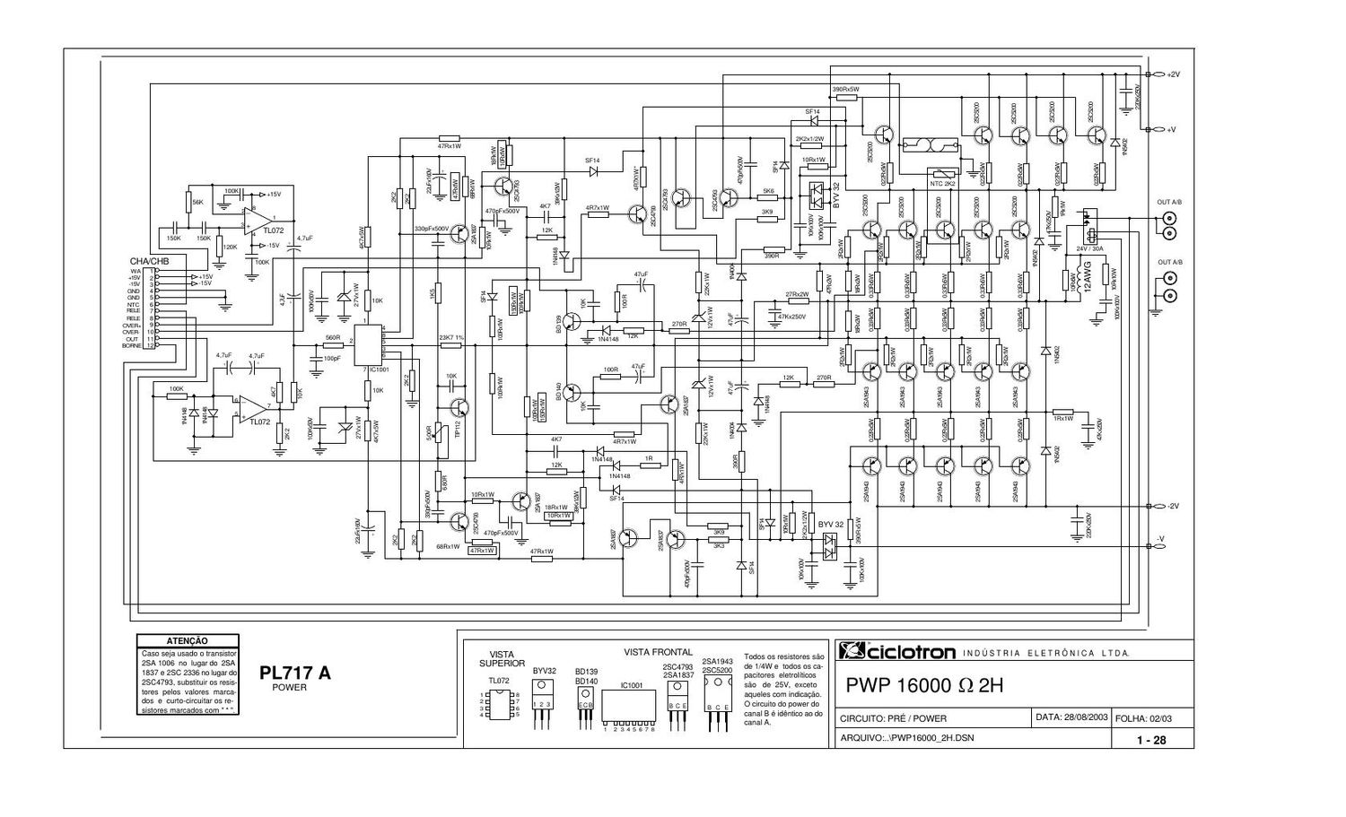 ciclotron pwp 16000 2h