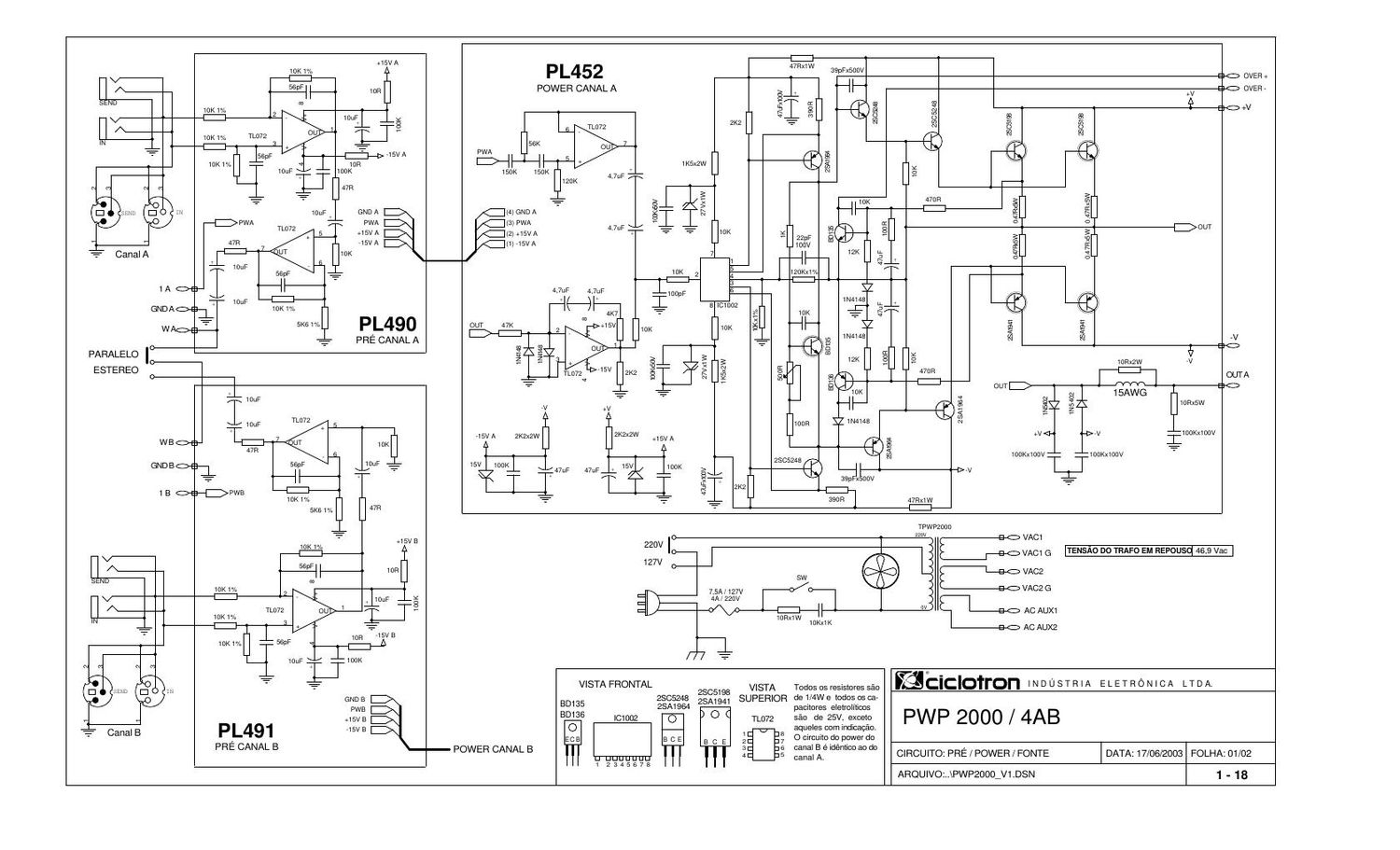 ciclotron pwp 2000 4ab