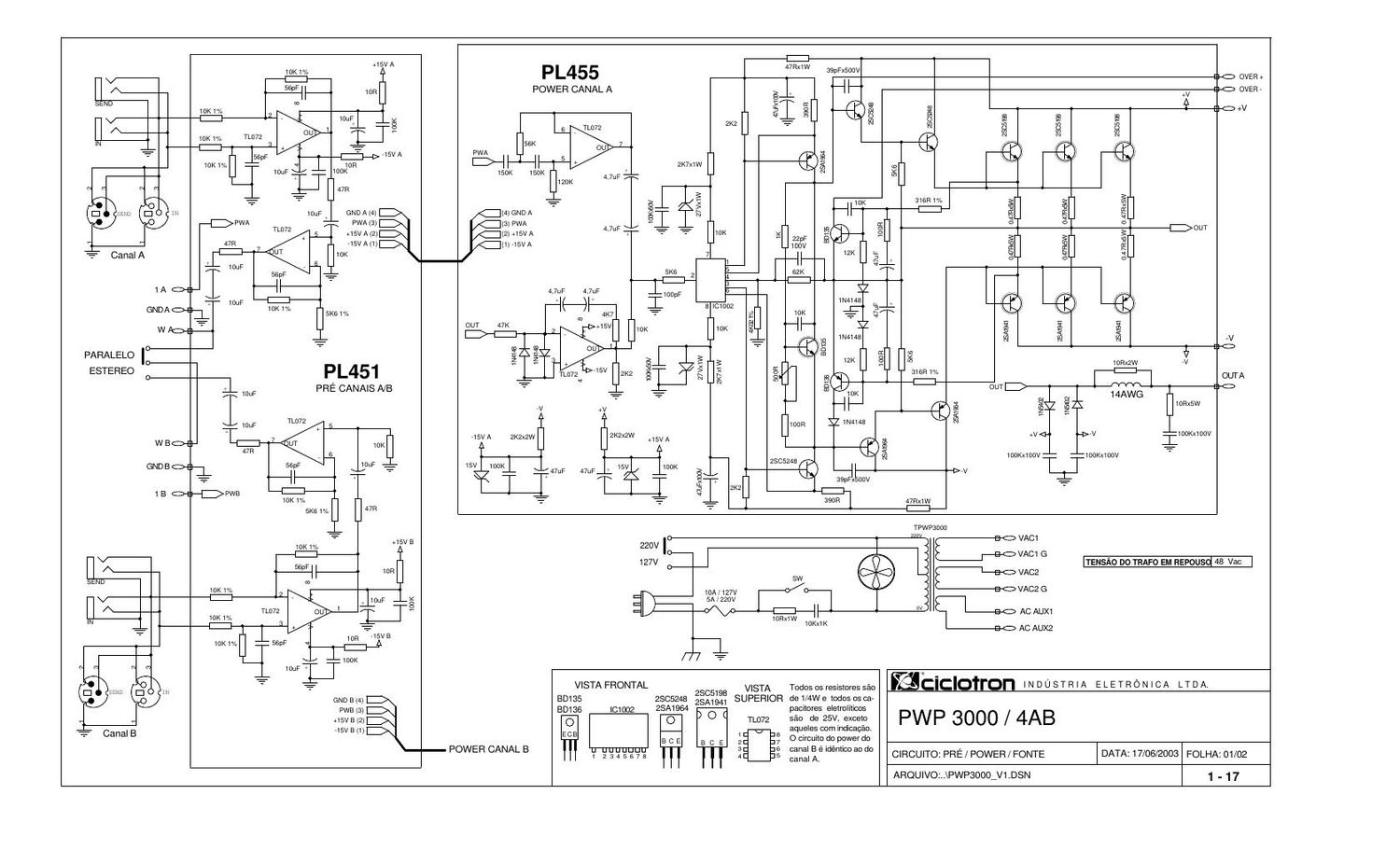 ciclotron pwp 3000 4ab