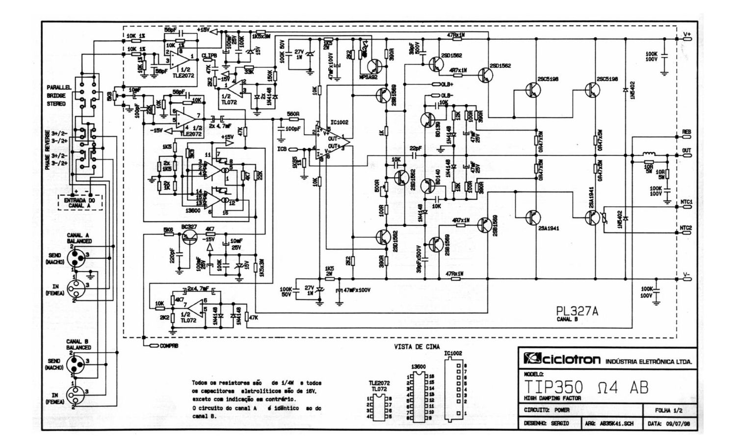 ciclotron tip 350 ab4 i