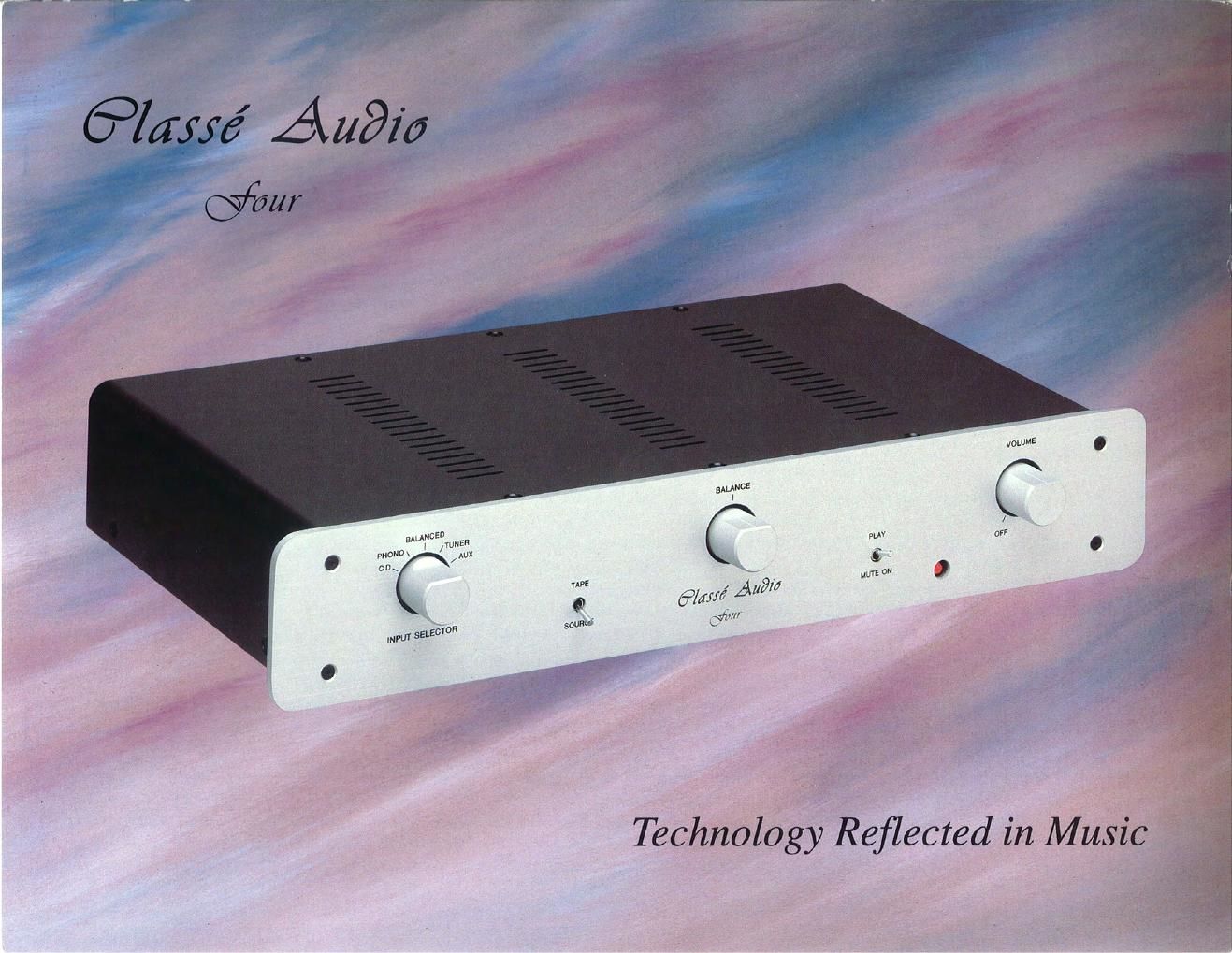 classe audio 4 brochure