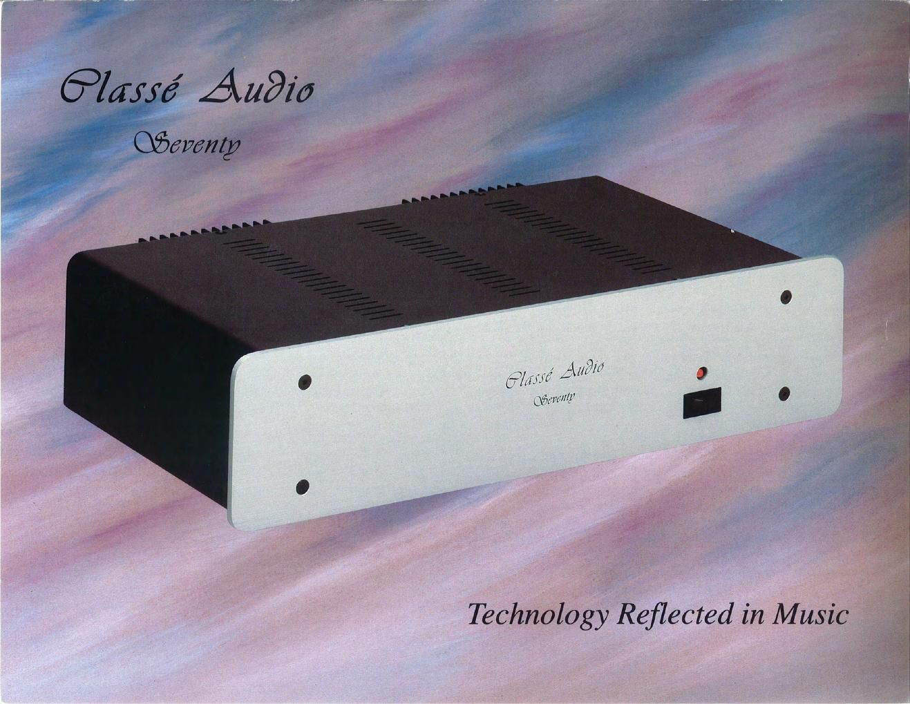 classe audio 70 brochure