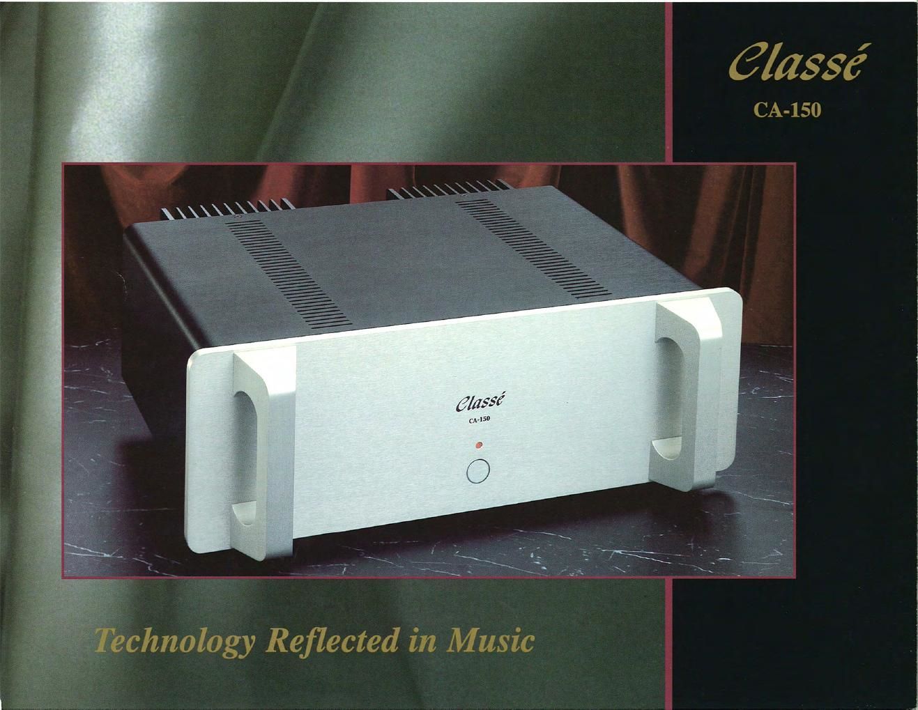 classe audio ca 151 brochure