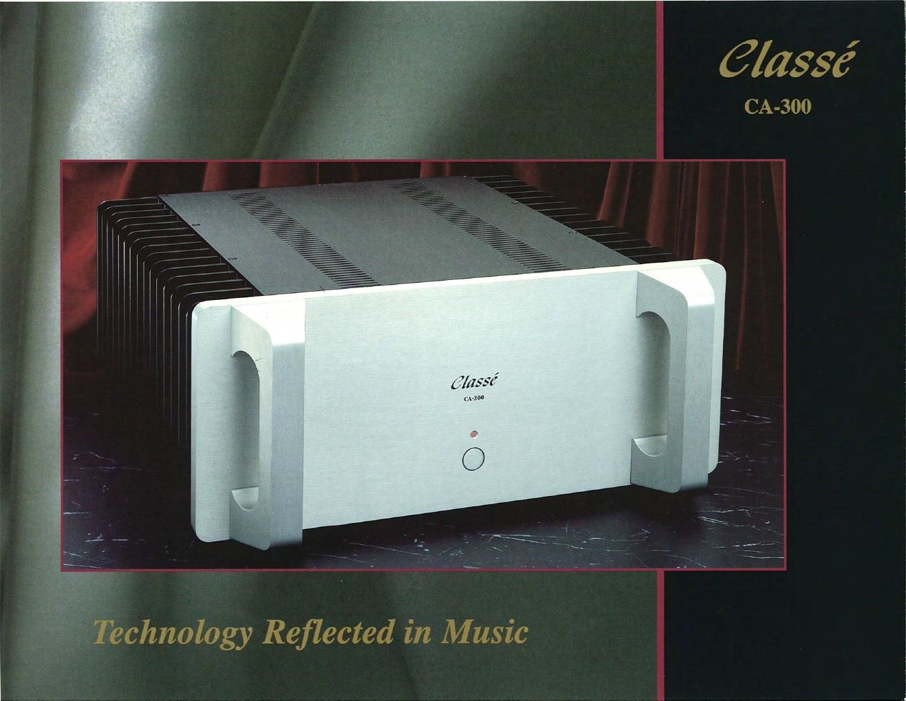 classe audio ca 300 brochure