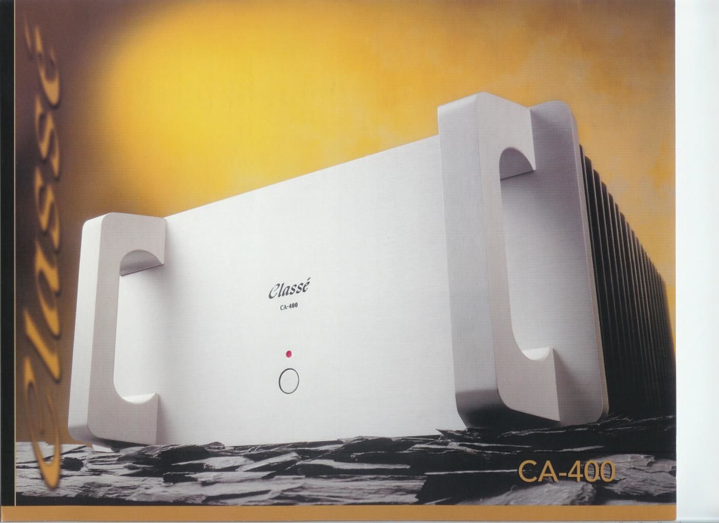 classe audio ca 400 brochure