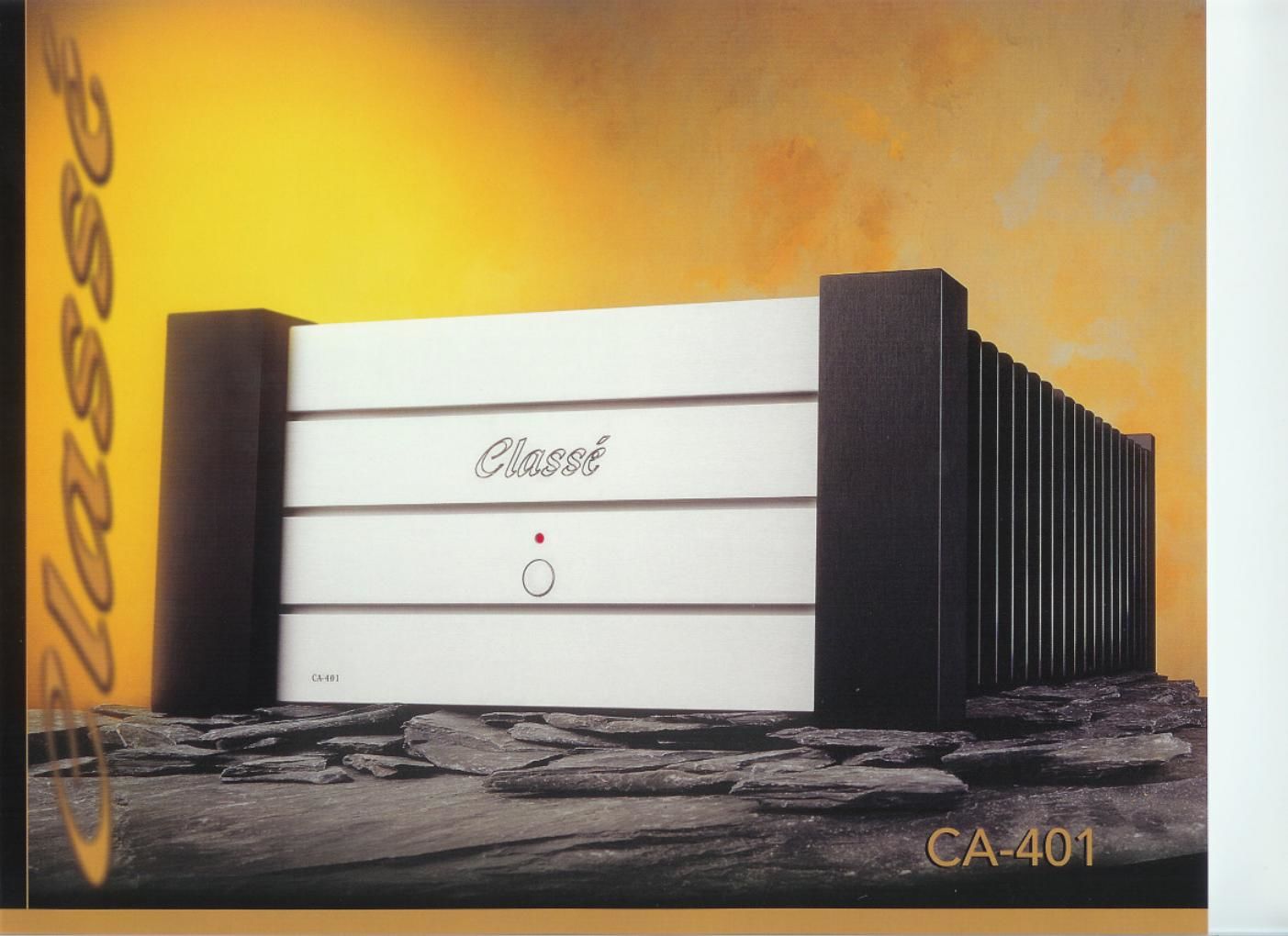 classe audio ca 401 brochure