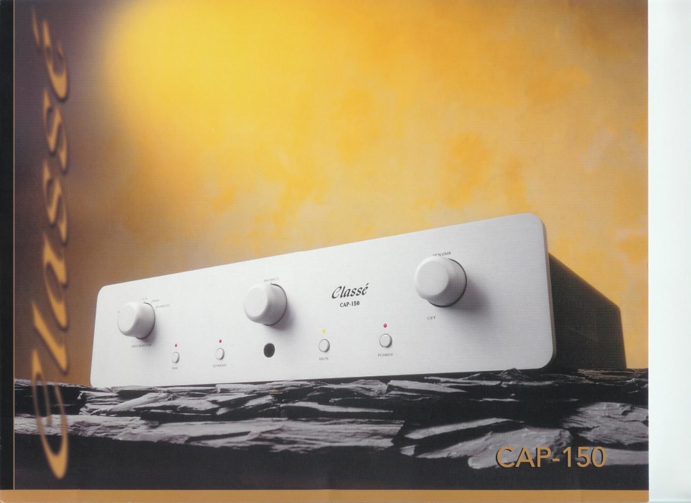 classe audio cap 150 brochure