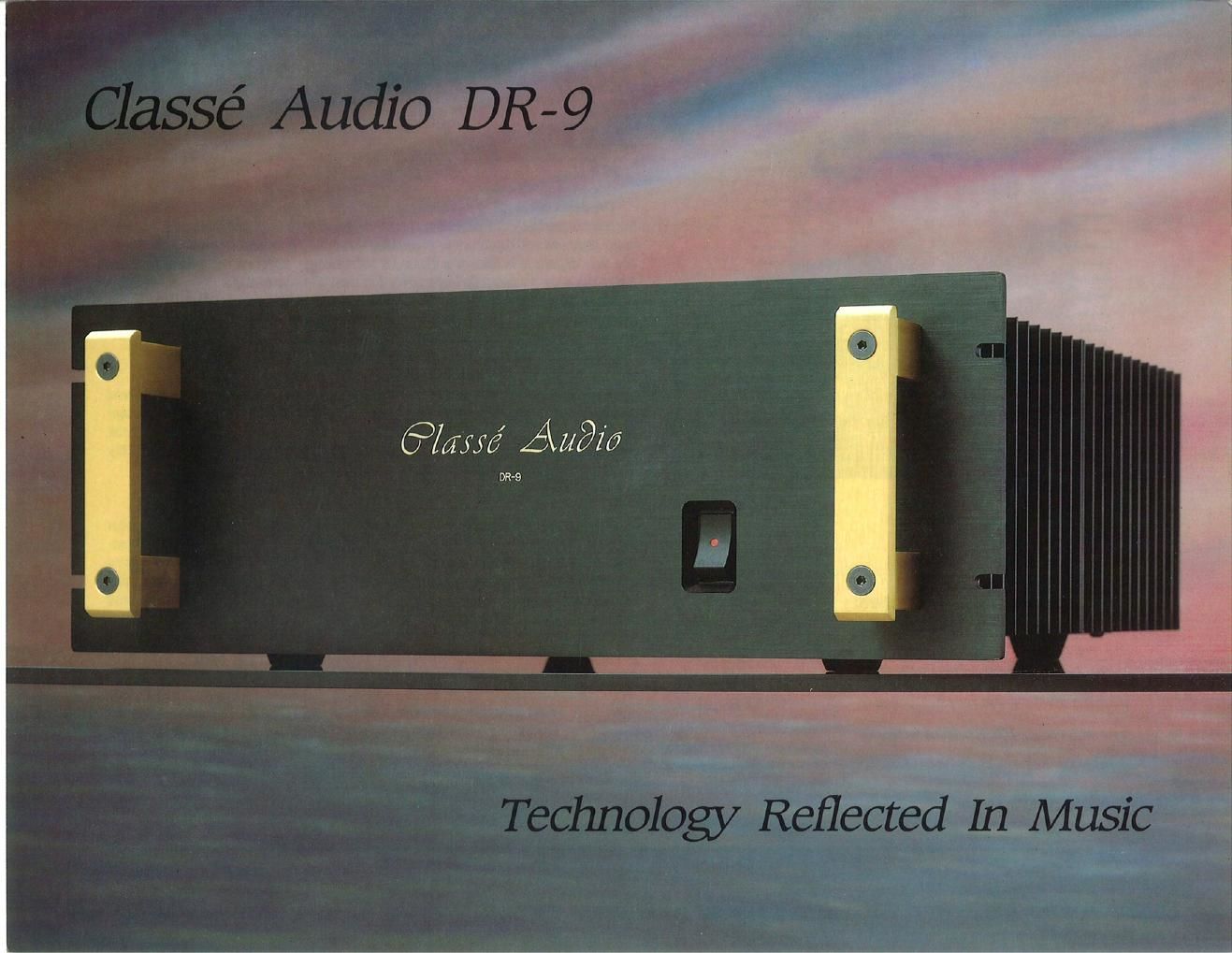 classe audio dr 9 brochure