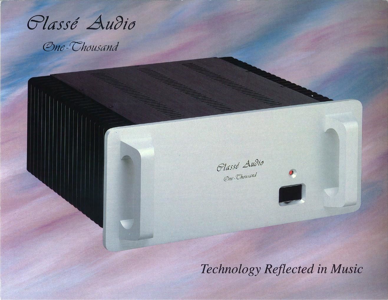 classe audio m 1000 brochure