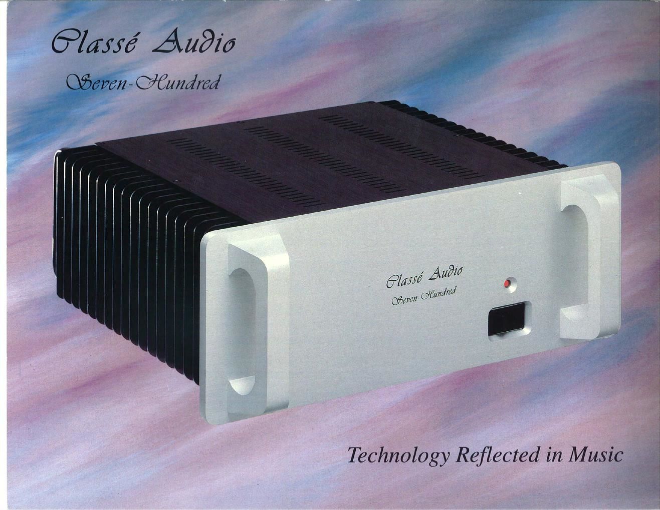 classe audio m 700 brochure