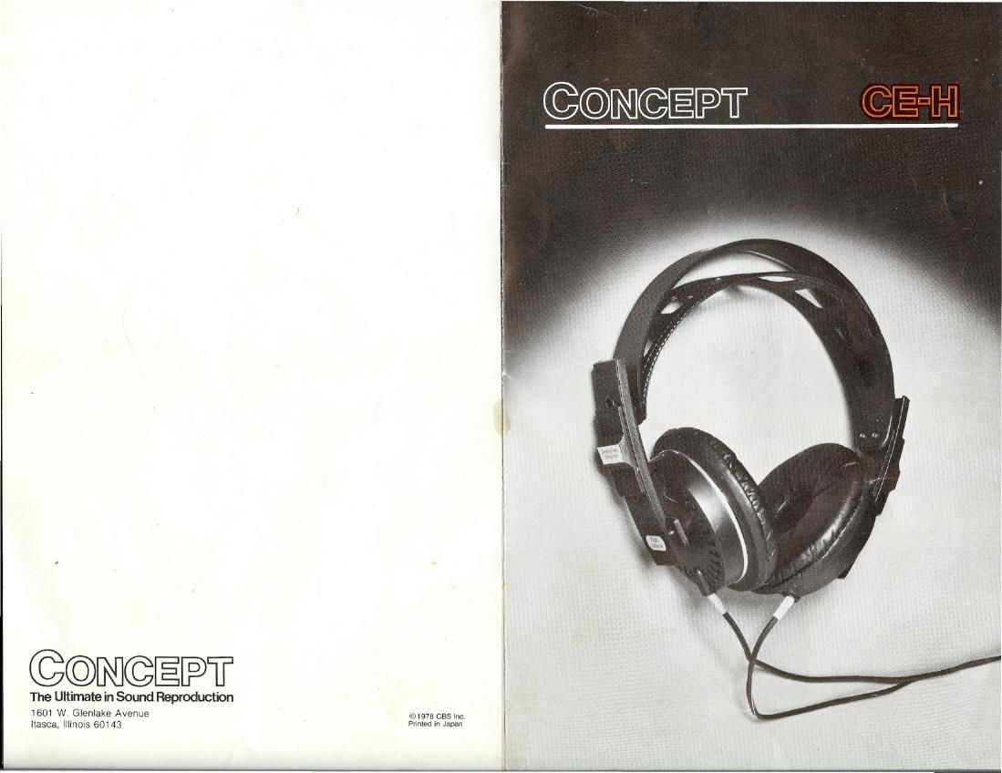 concept ce h owners manual