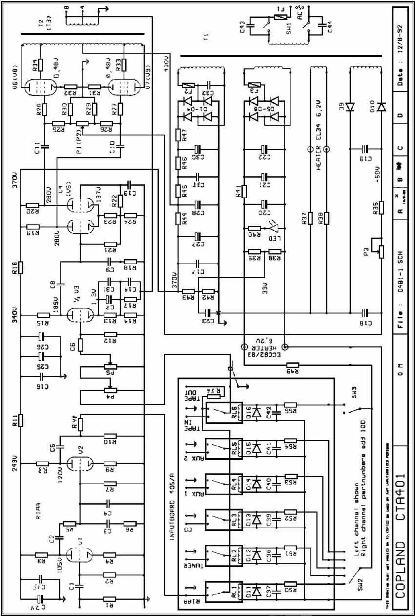 copland cta 401 schematic