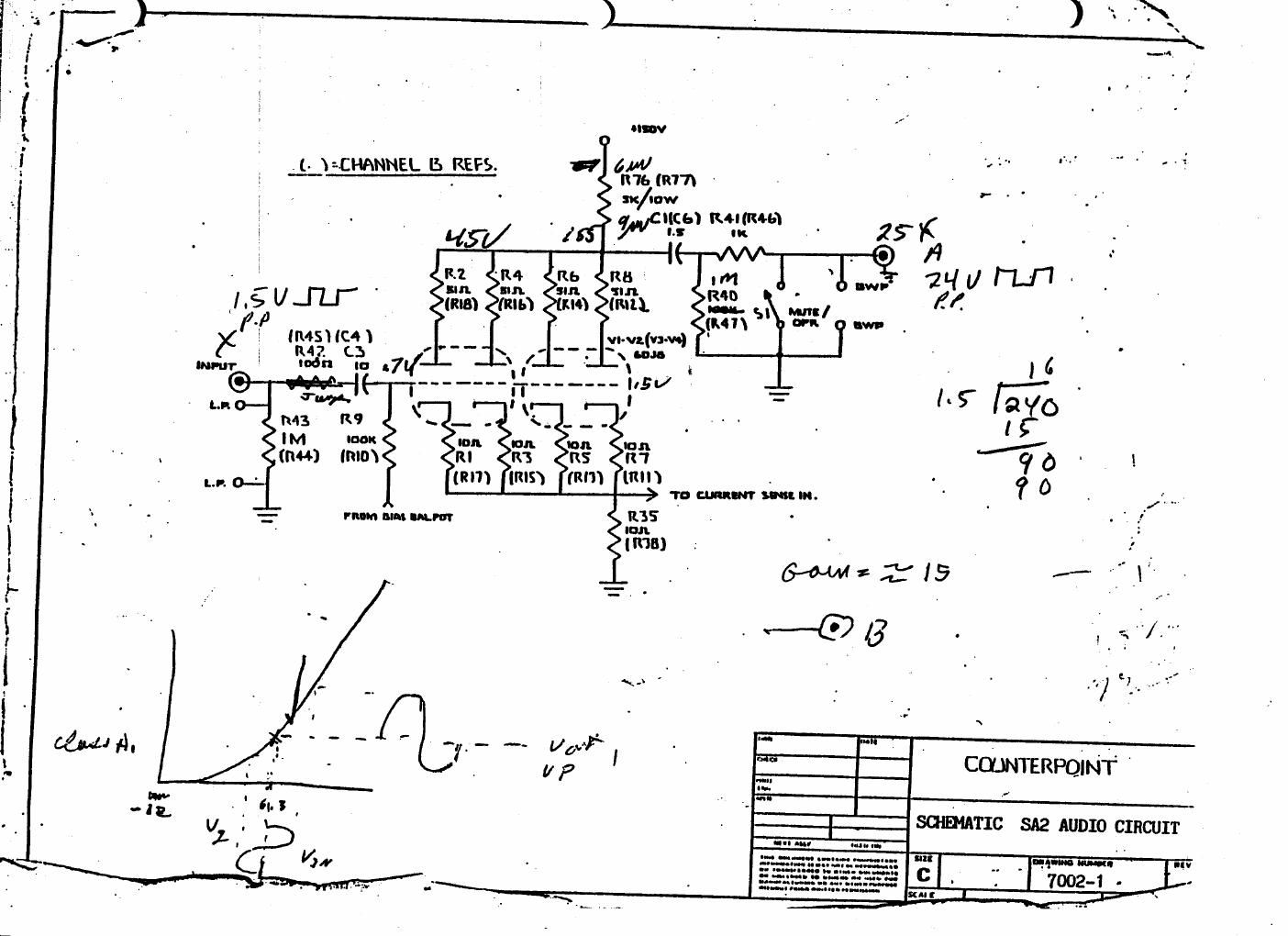 counterpoint sa 2 schematic