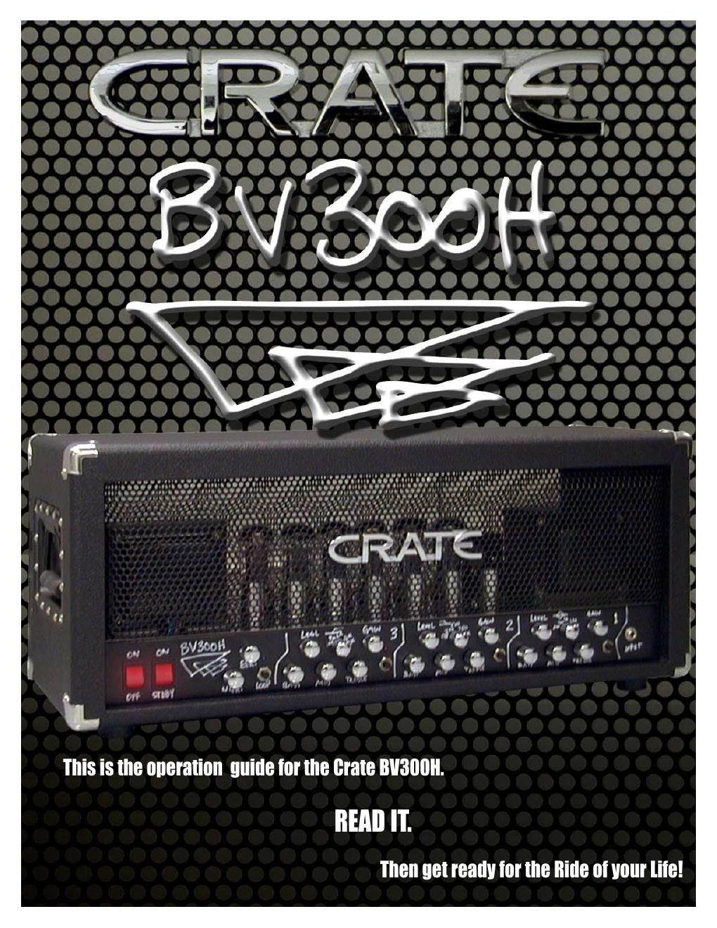 crate bv 300H manual en