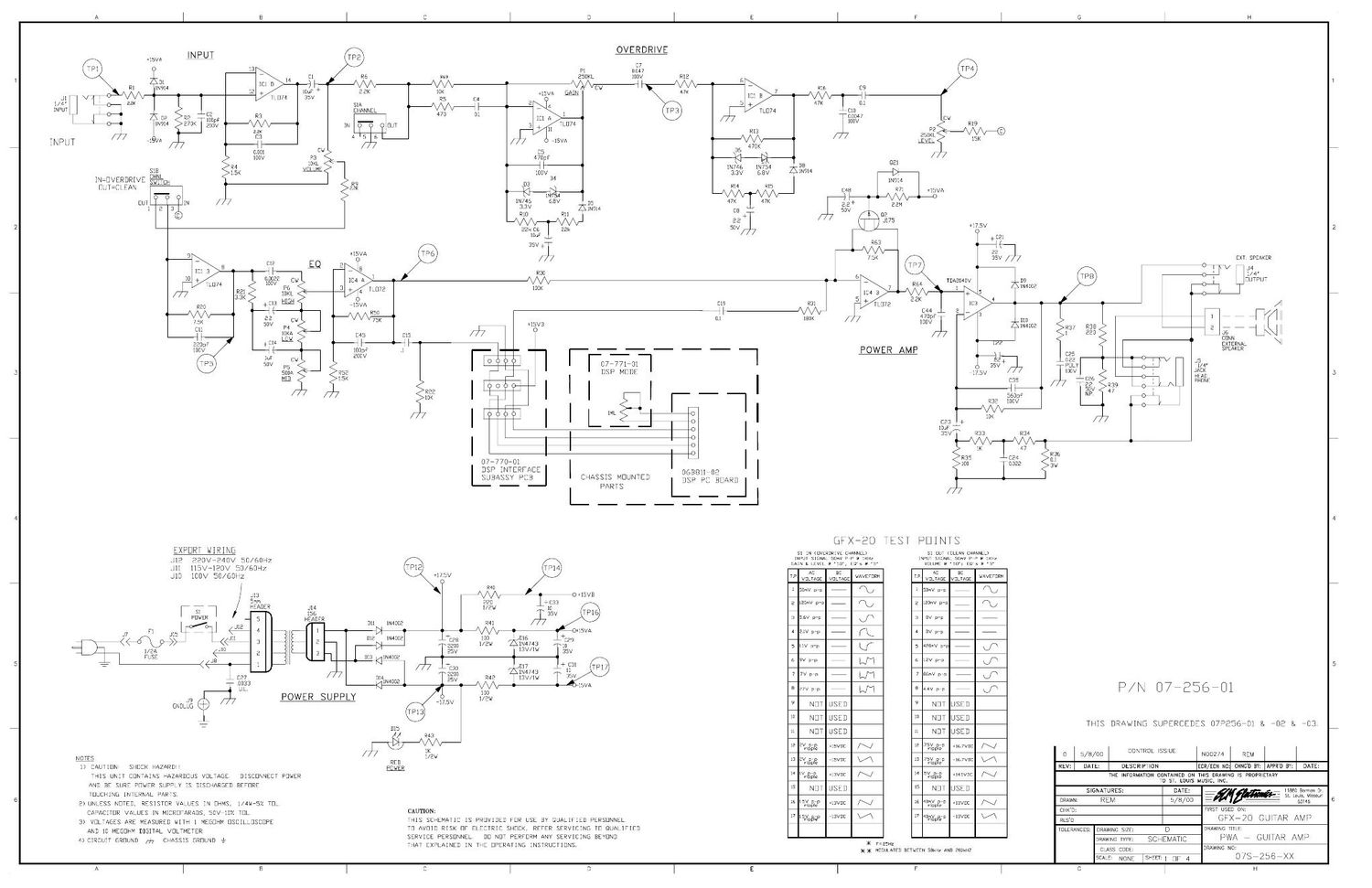 Crate GFX 20 07S256 Schematics