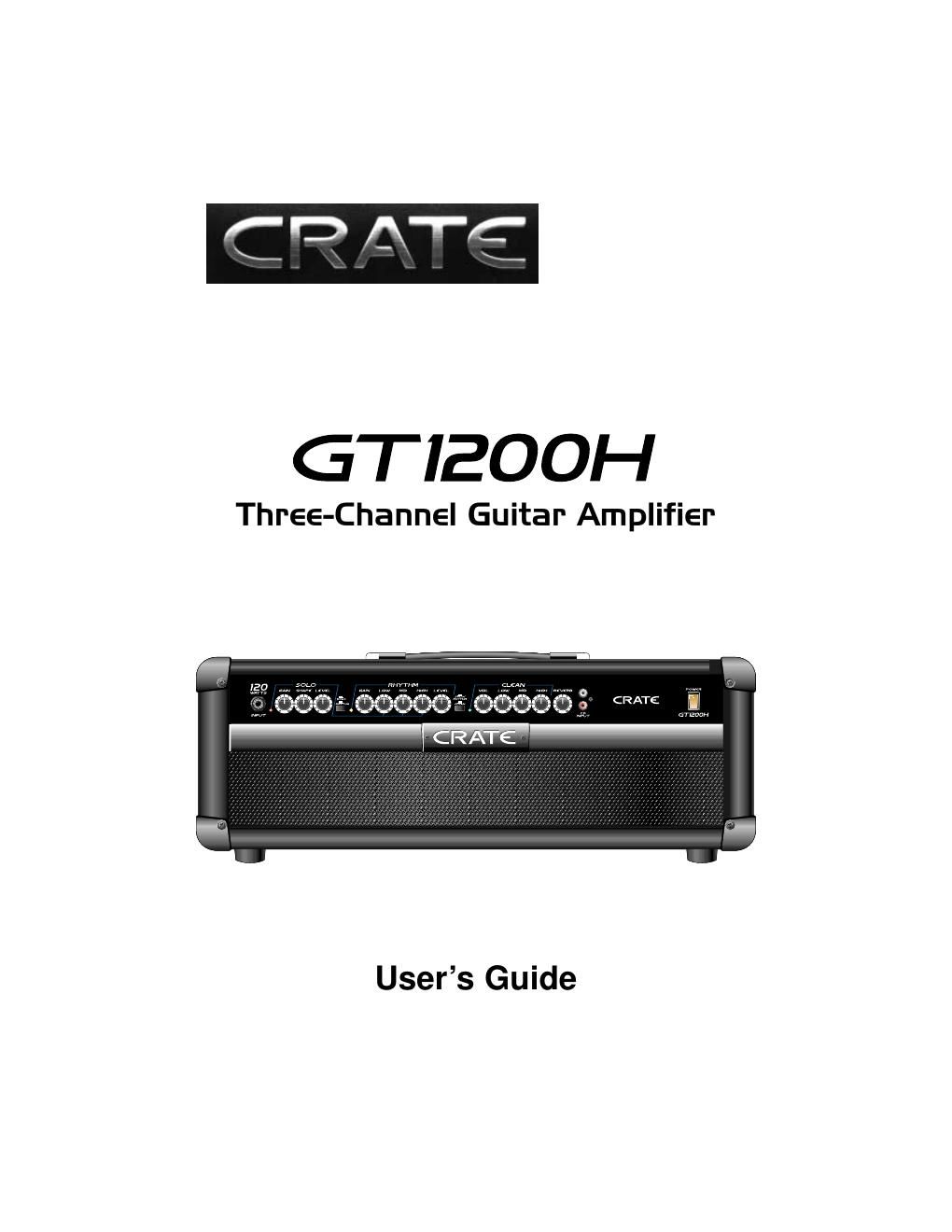 crate gt 1200H 2