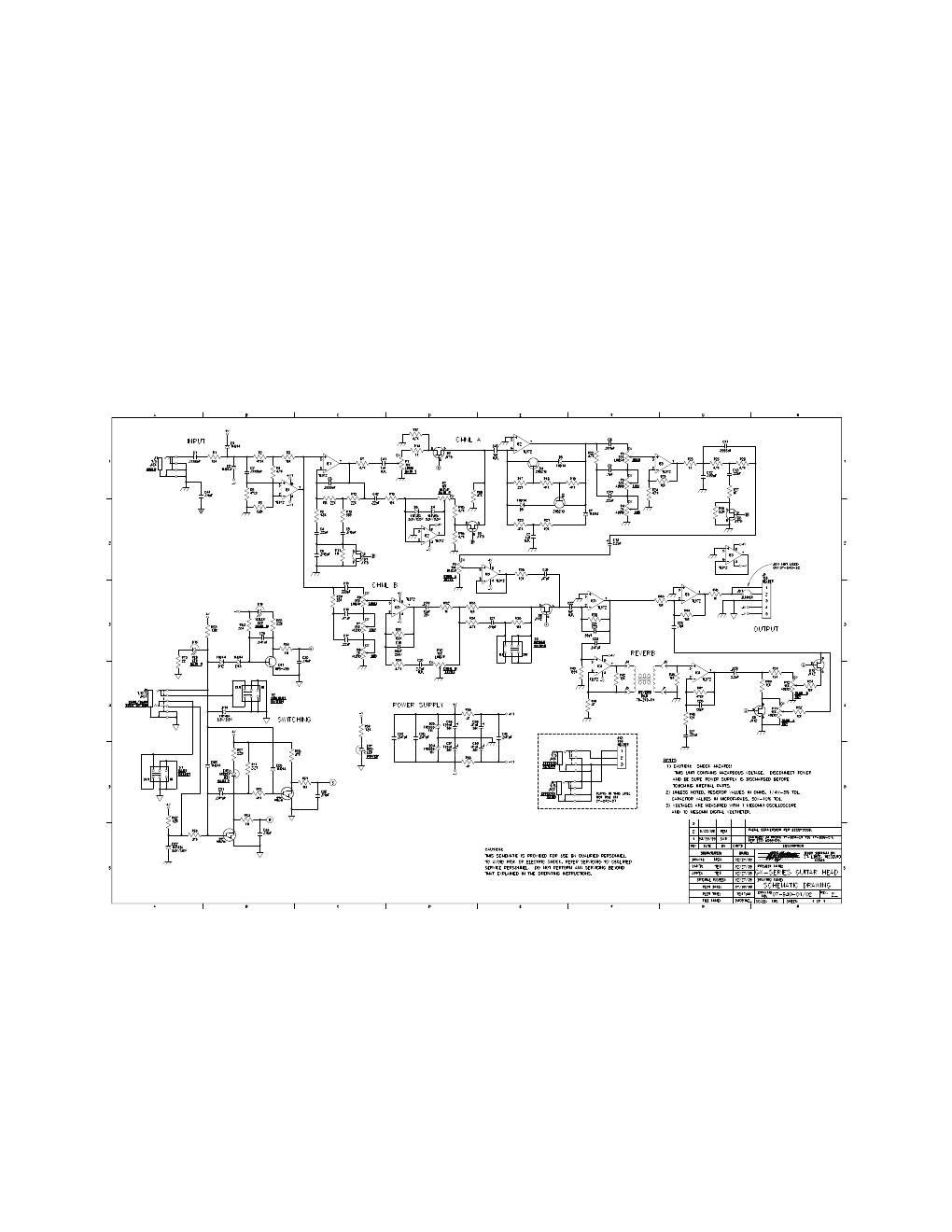 Crate GX Series Preamp Schematic