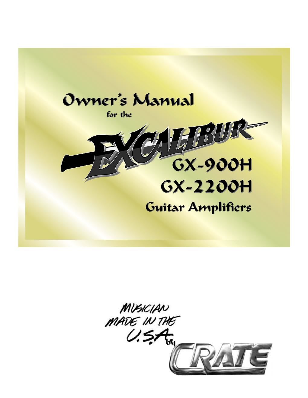 crate gx 2200H manual en