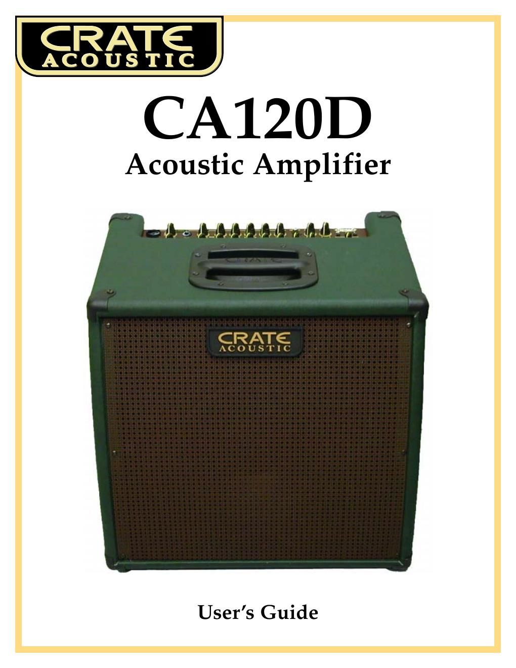 crate ca 120DG