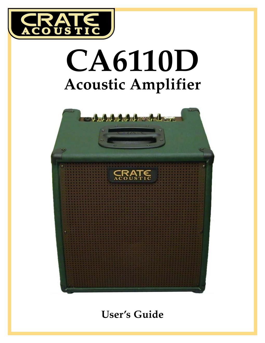 crate ca 6110DG OM