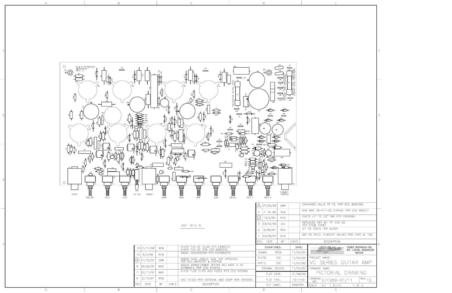 Crate VC 3112 Layout Parts
