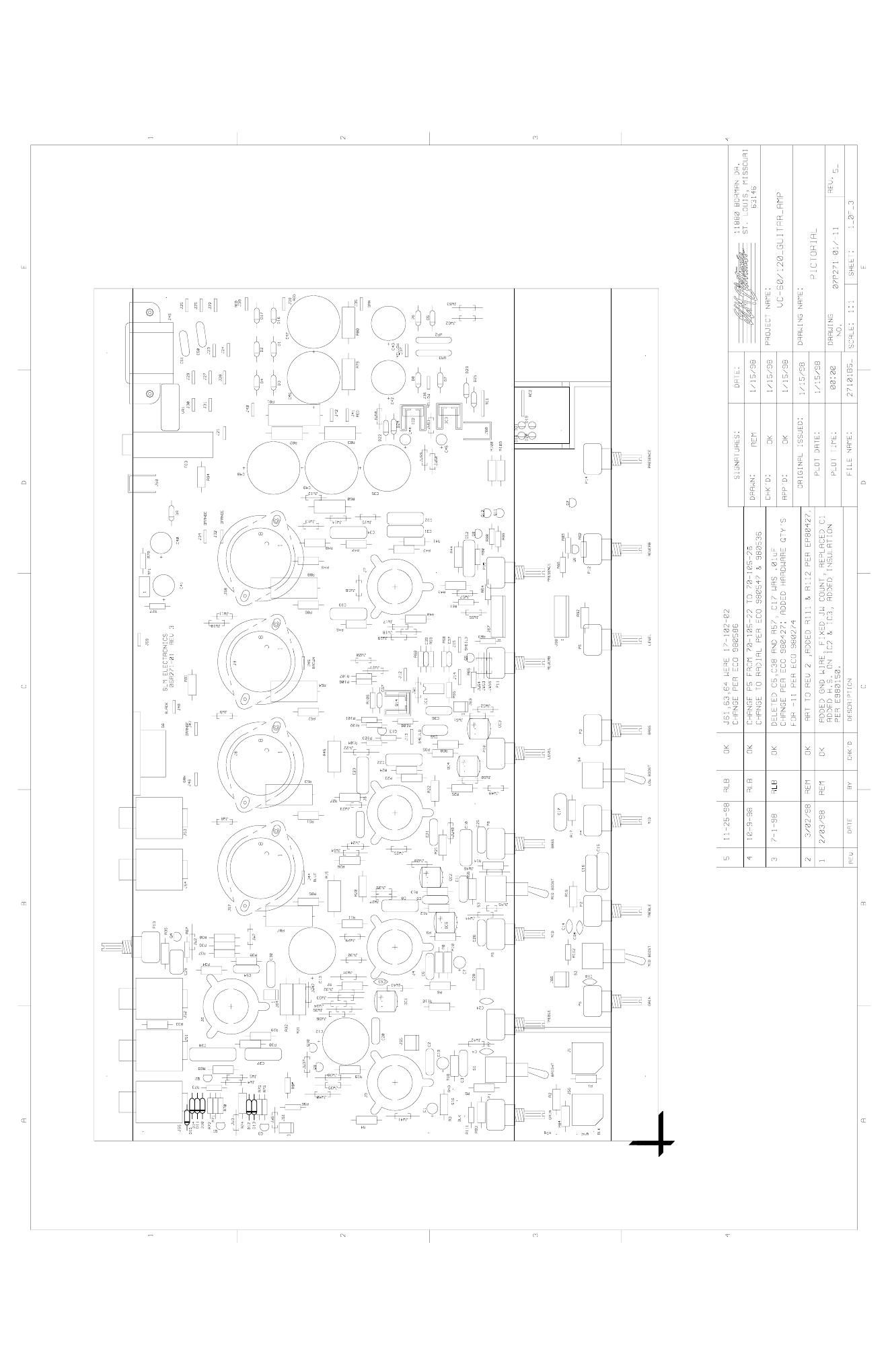 Crate VC 60 VC 120 Layout Parts