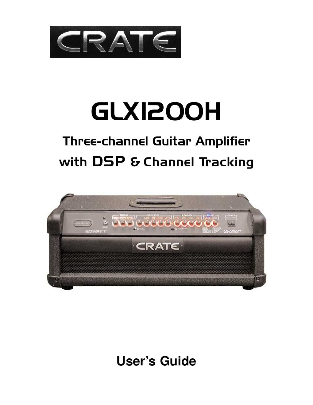 crate GLX1200H manual en