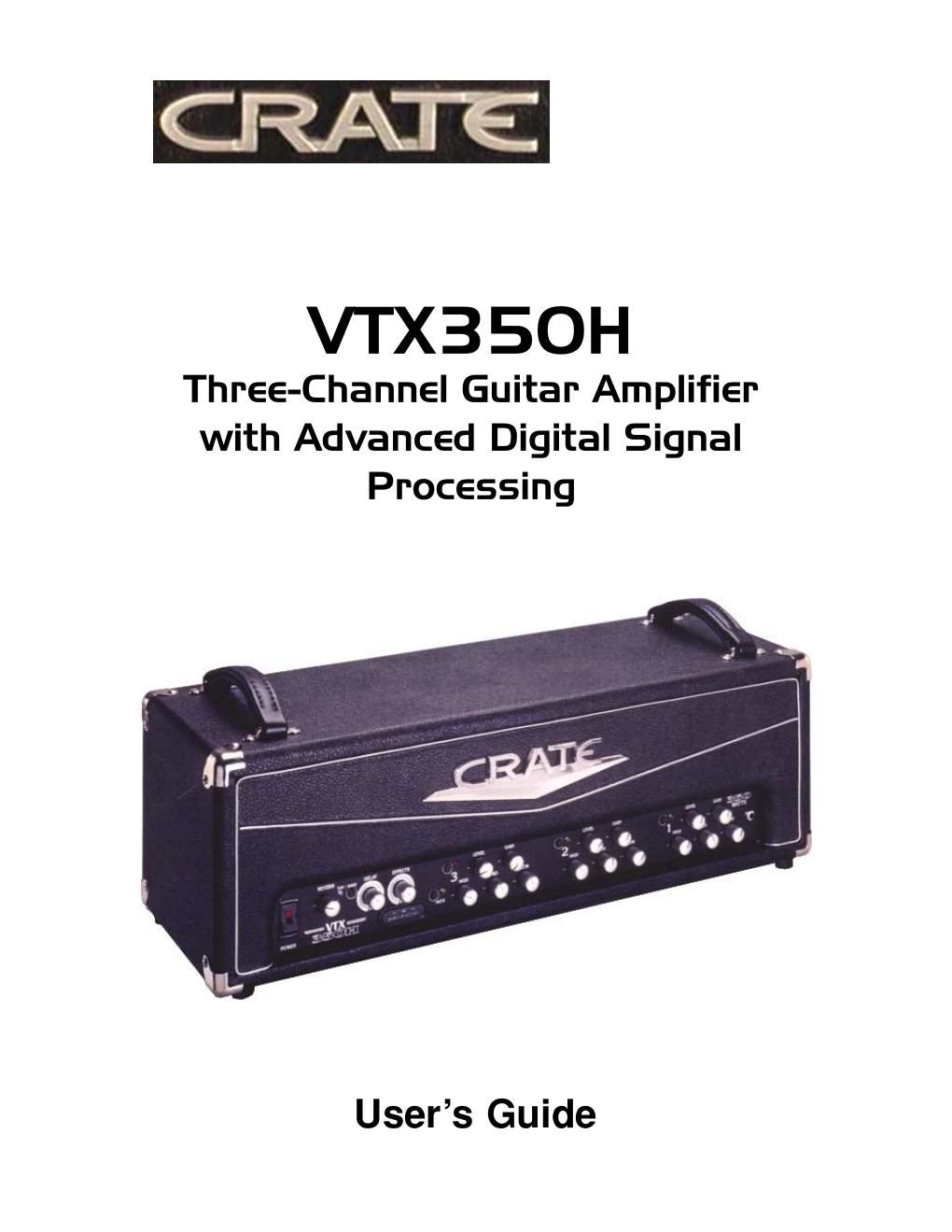 crate vtx 350H