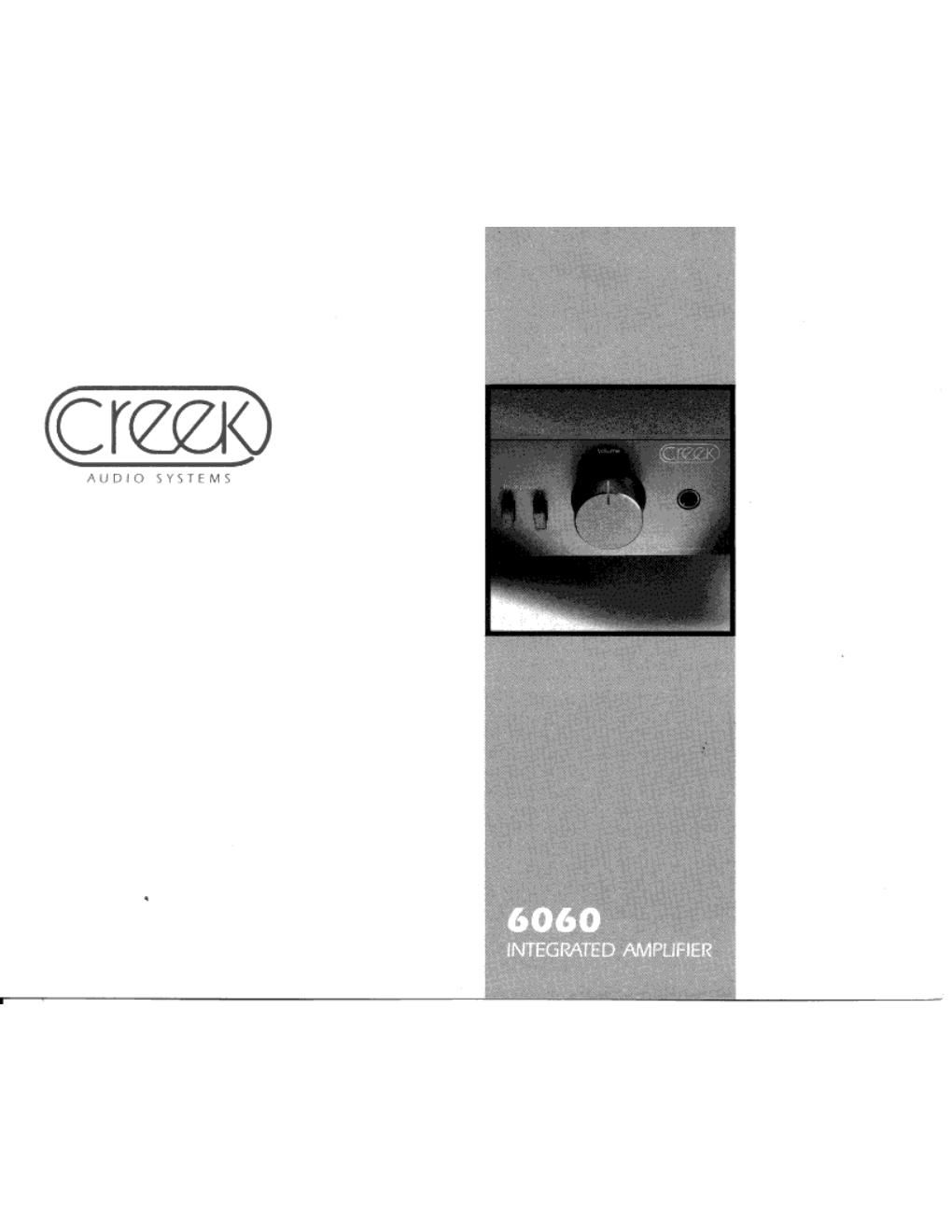 creek 6060 brochure