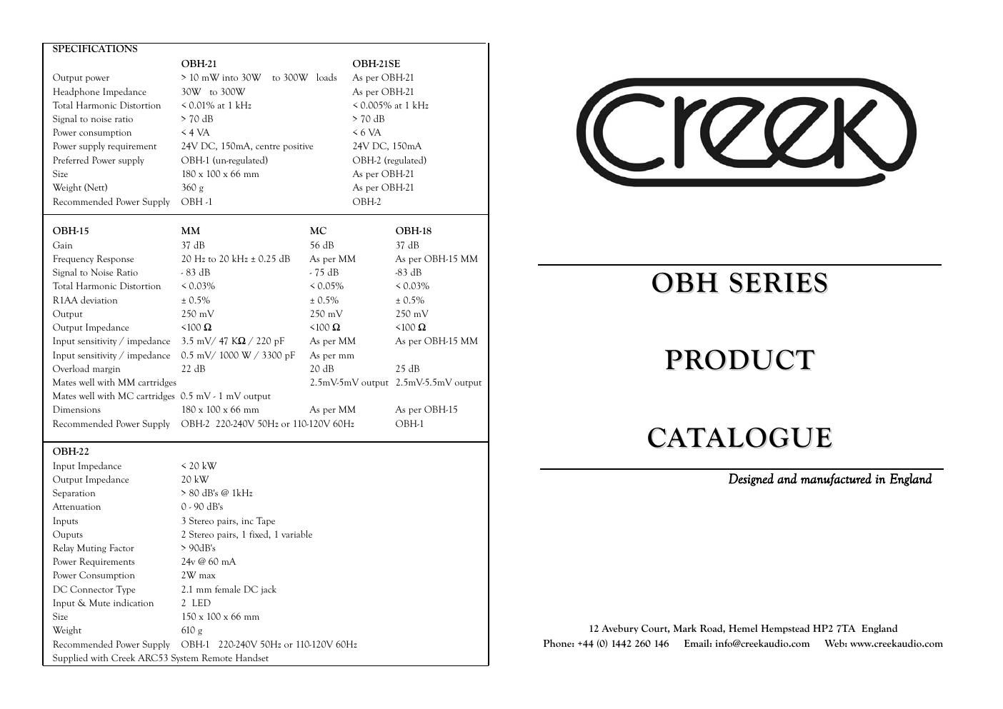 creek obh 22 brochure