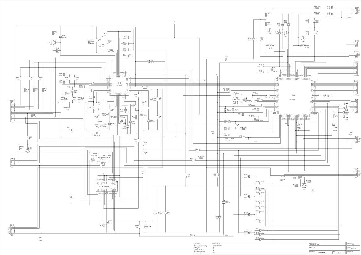 cambridgeaudio D 500 cd schematic