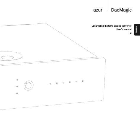 cambridgeaudio dacmagic owners manual