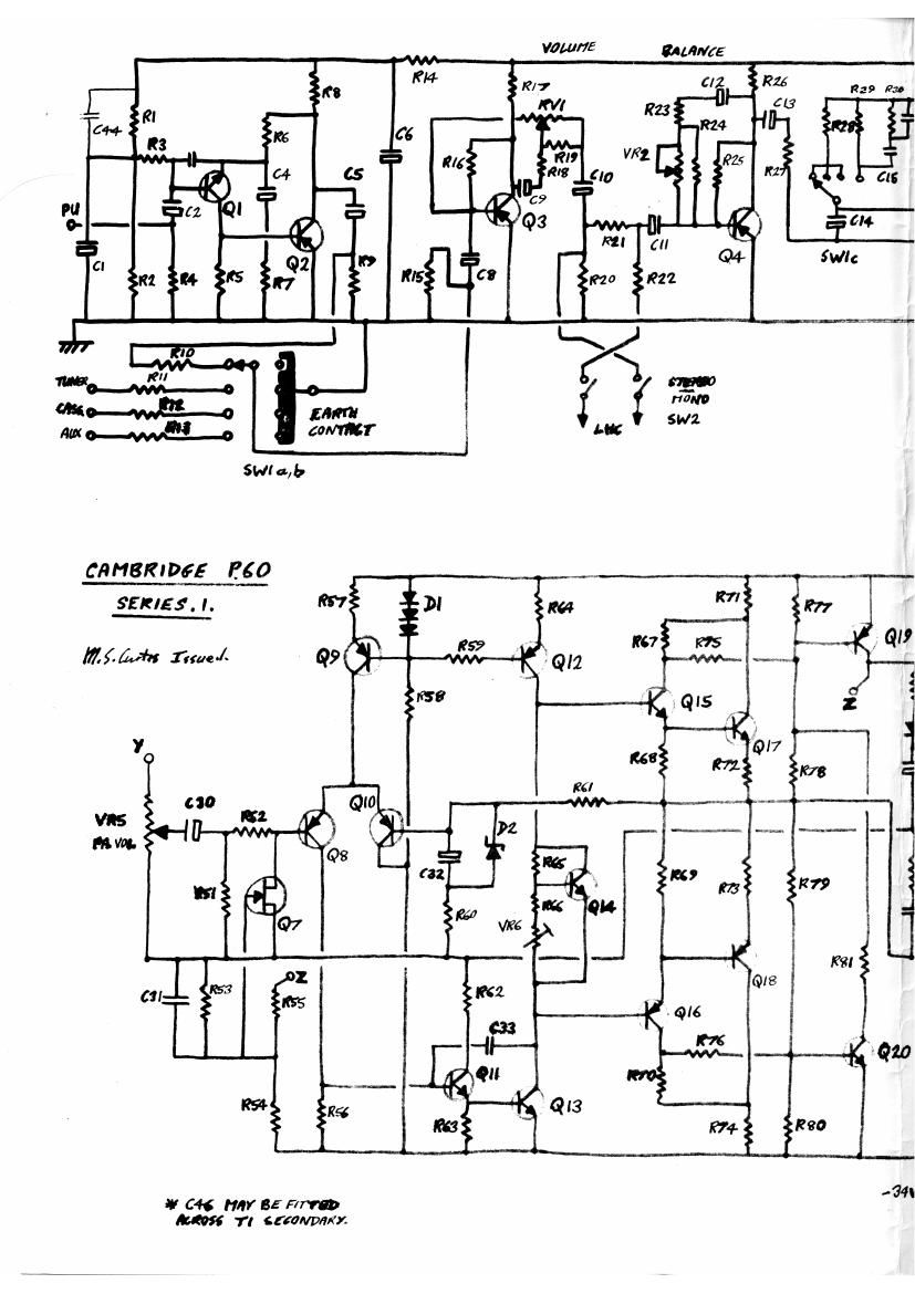 cambridgeaudio p 60 schematic