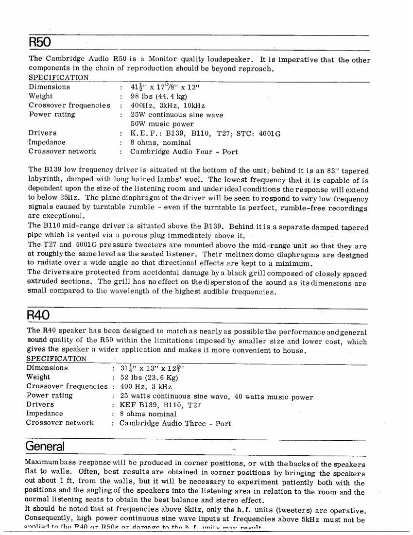 cambridgeaudio r 40 owners manual