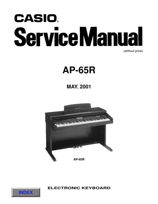 casio ap 65r service manual