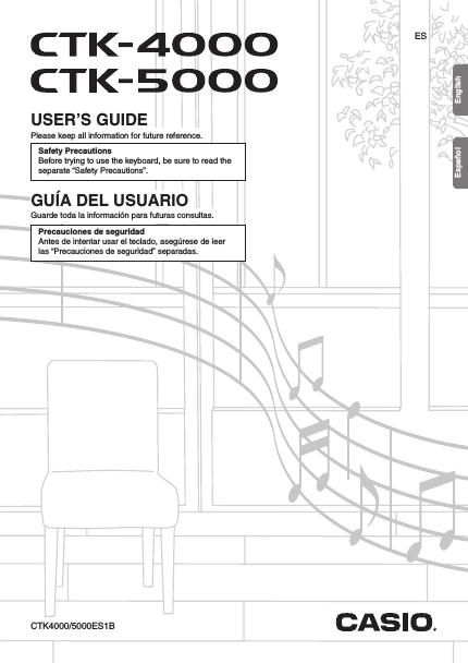 casio ctk 4000 user guide