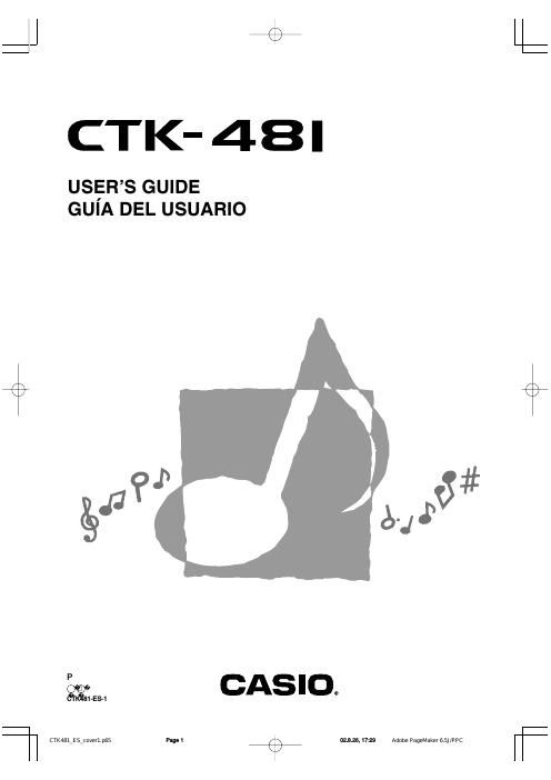casio ctk 481 owner manual