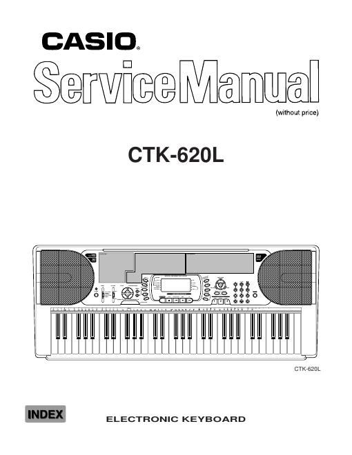 casio ctk 620l service manual