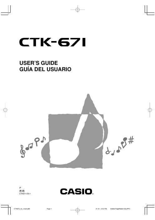 casio ctk 671 user guide