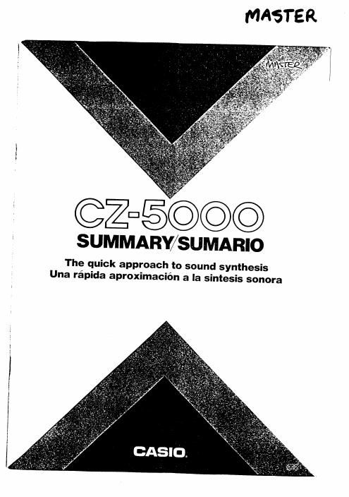 casio cz 5000 sound synthesis summary